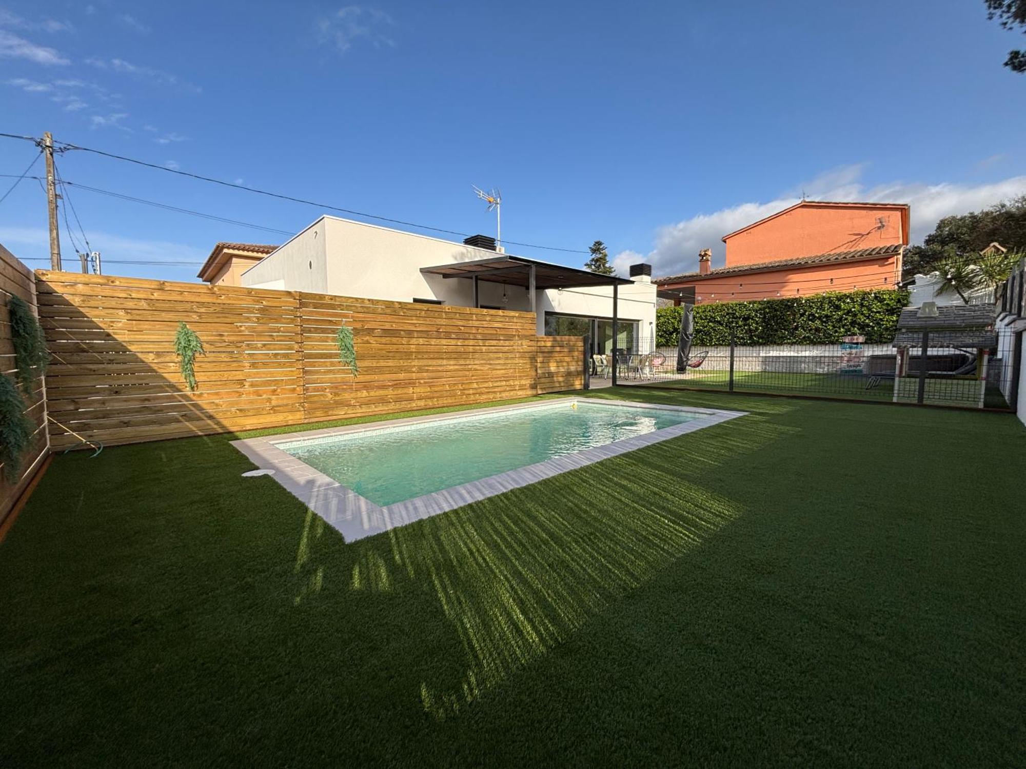 Espectacular Casa En Llagostera - Costa Brava, Con Piscina Екстериор снимка